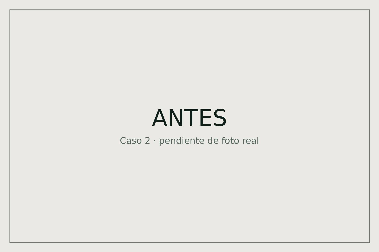 Estado original de la vivienda antes de la reforma